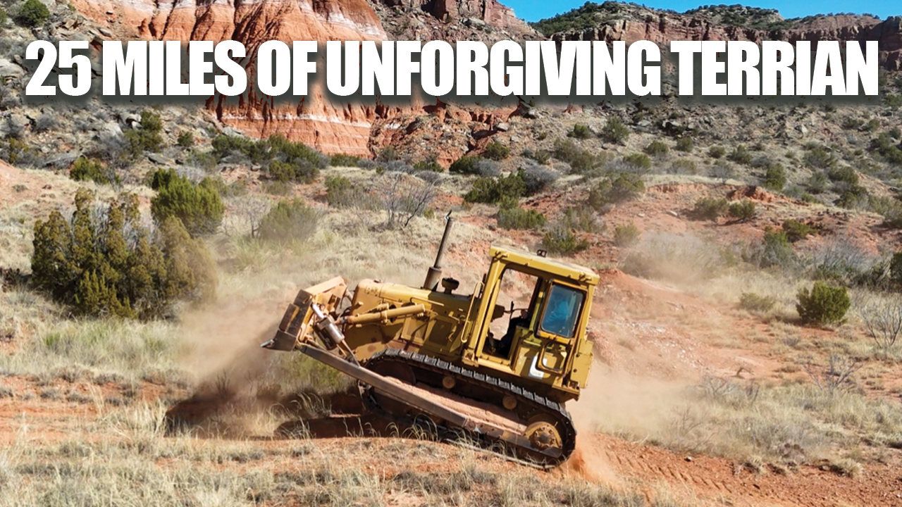 50-Year-Old Dozer Conquers the Canyon… Until I Broke It