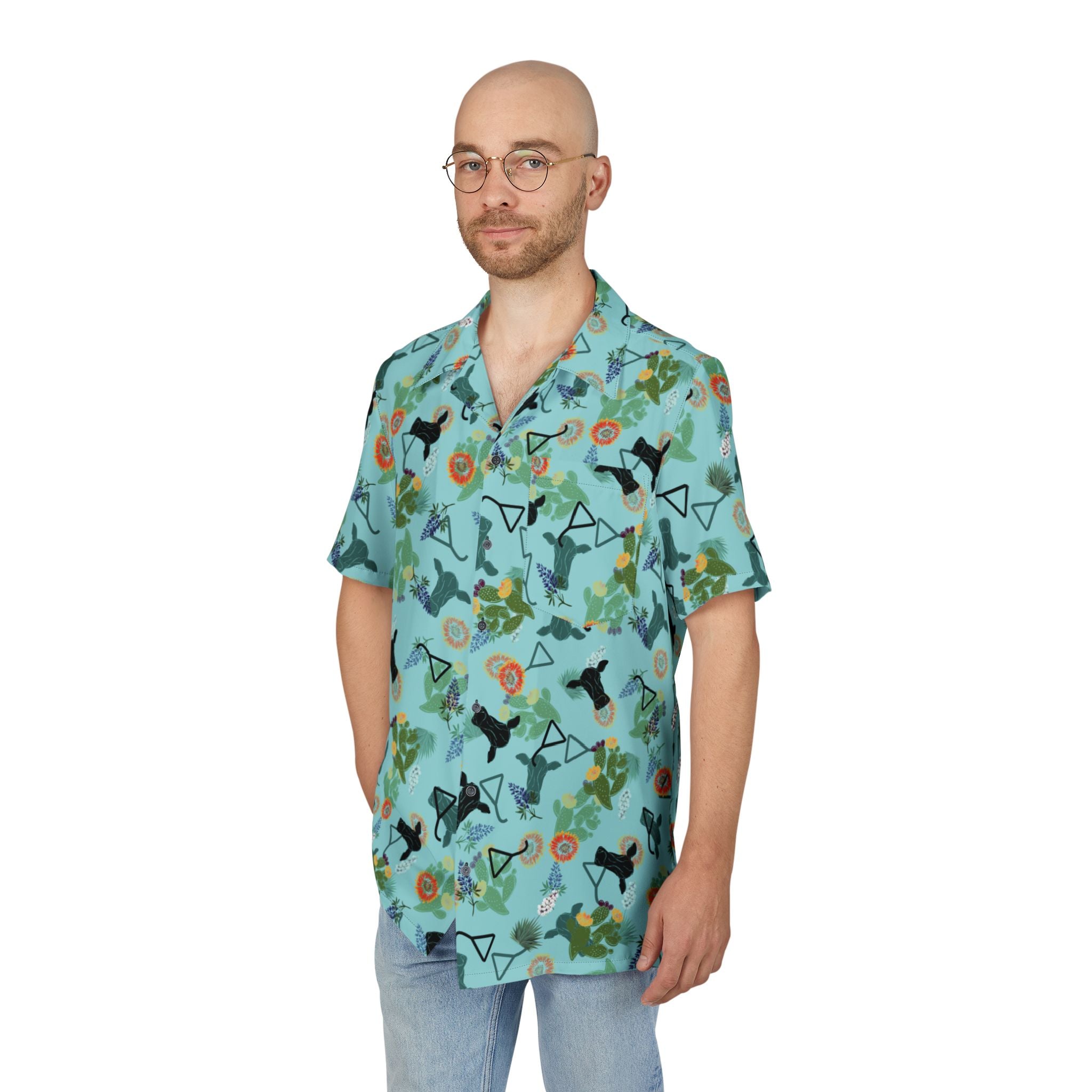 TriTails Beef Hawaiian Shirt-TriTails Premium Beef, LLC