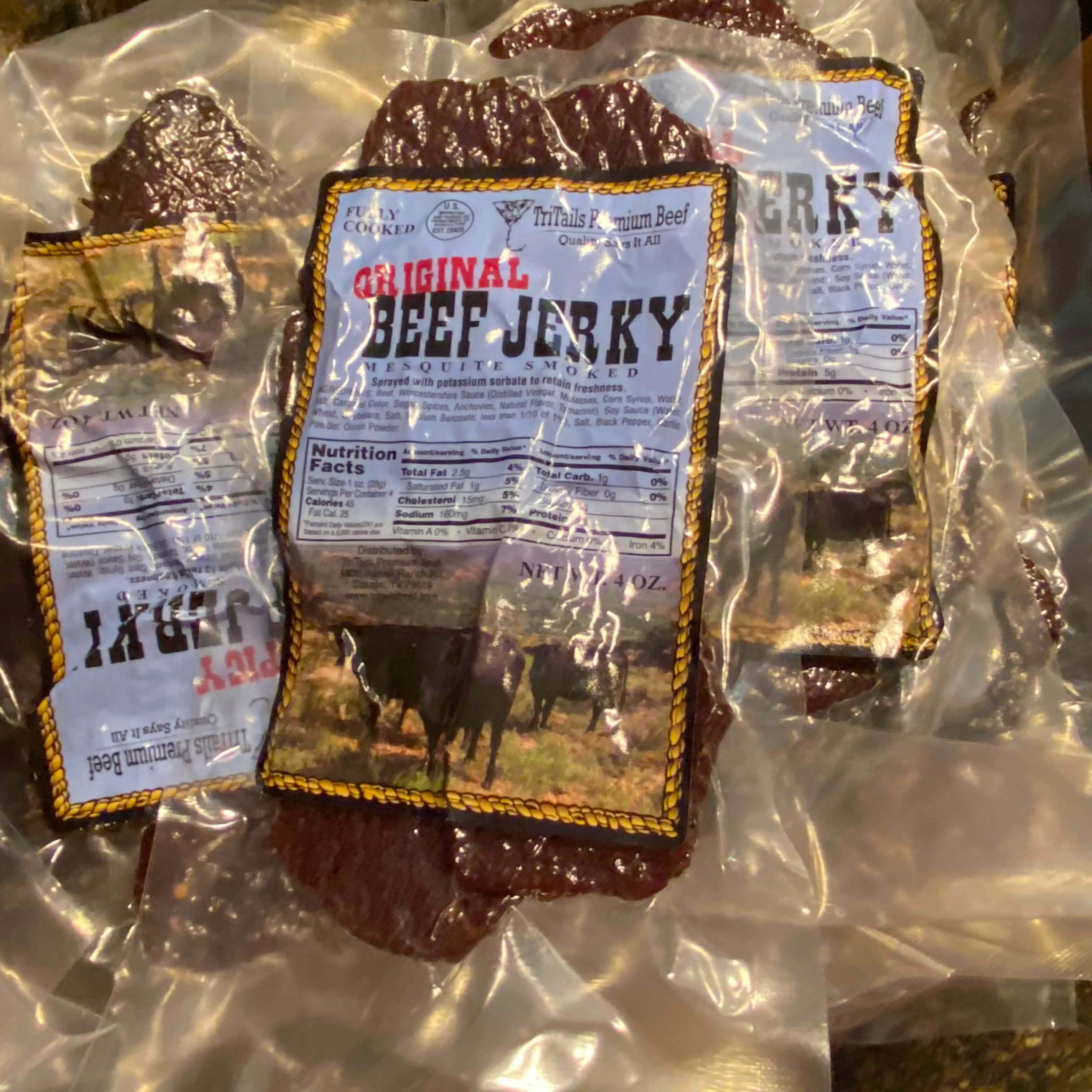 Beef Jerky-TriTails Premium Beef, LLC