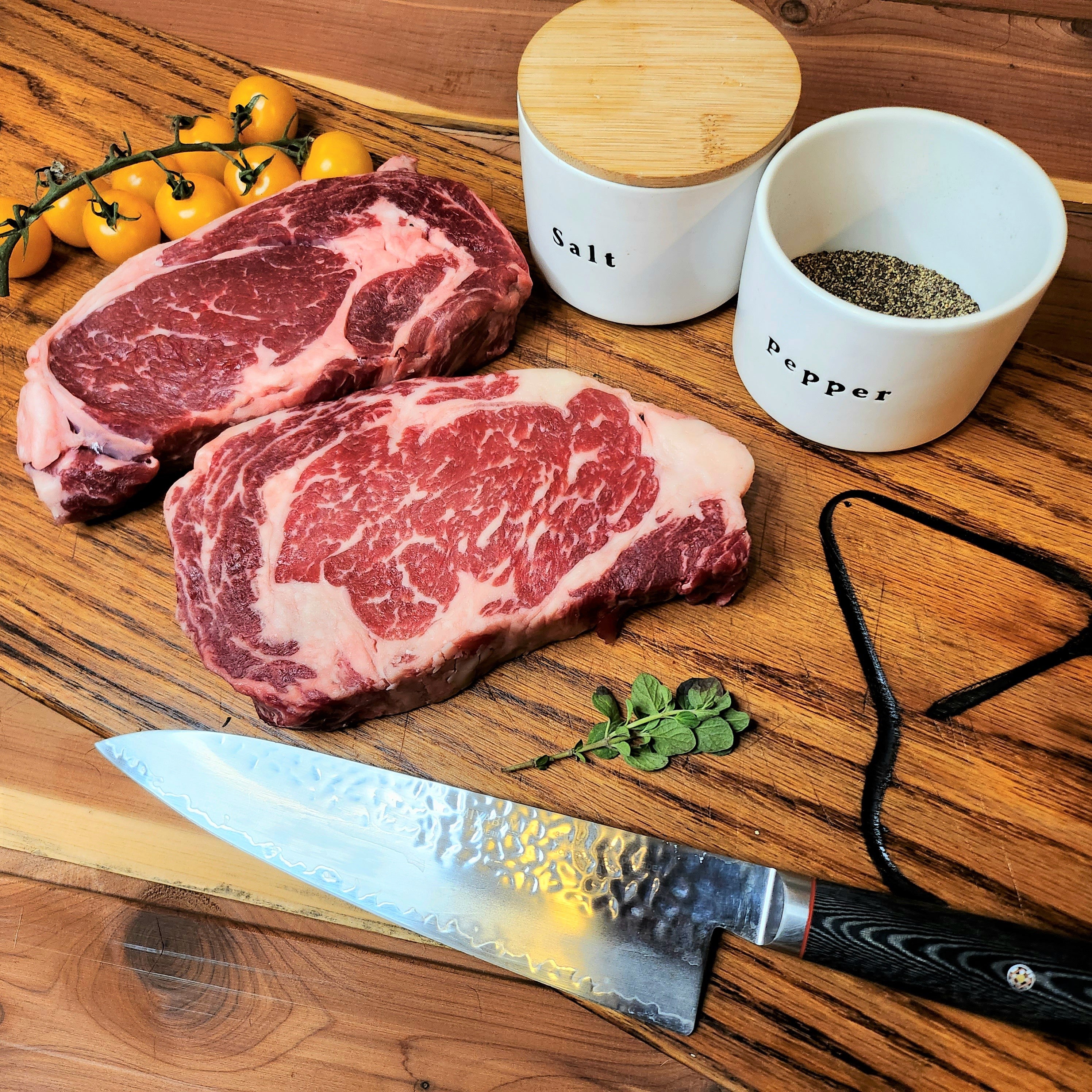 Ribeye – 1 Steak or 10-Pack-TriTails Premium Beef, LLC