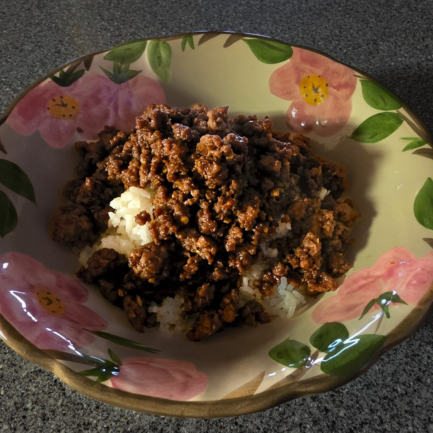 Sweet & Savory Ground Beef Bowls