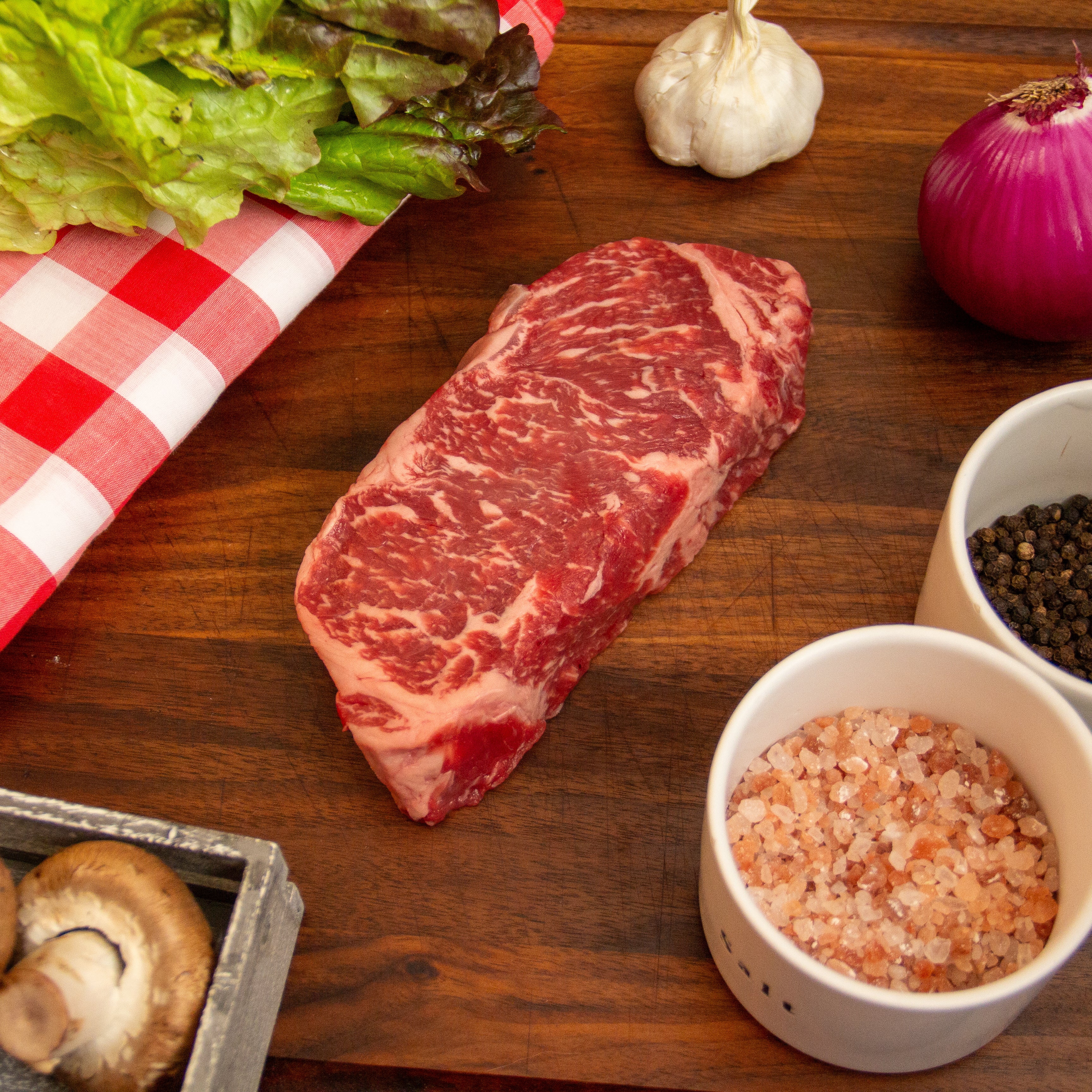 16 oz New York Strip-TriTails Premium Beef, LLC
