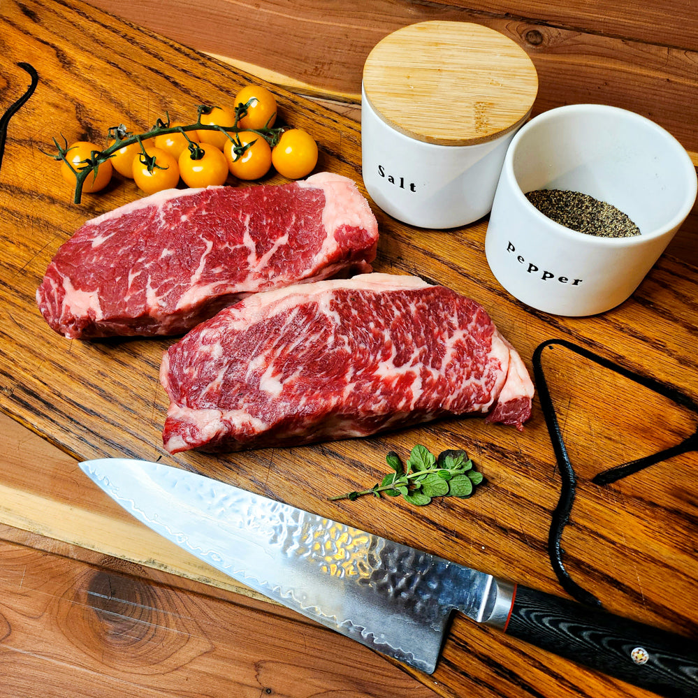 16 oz New York Strip-TriTails Premium Beef, LLC